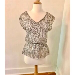 Express‎ Tiger Striped Top